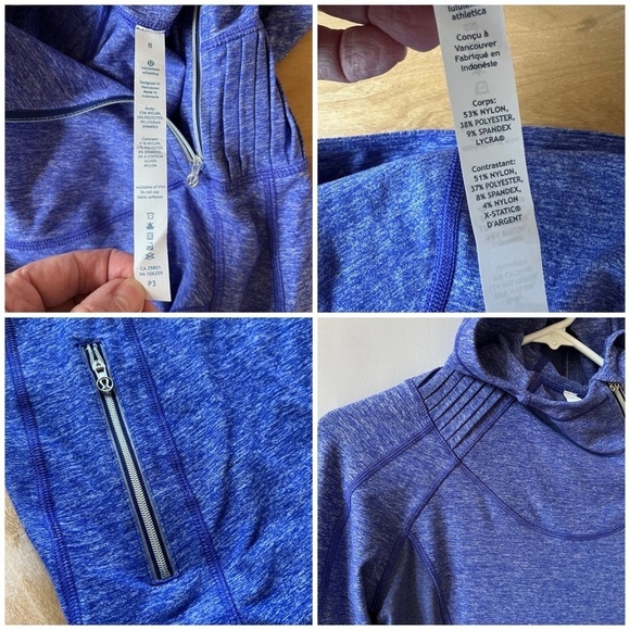 LULULEMON BACK ON TRACK PULLOVER RUNNING ATHLETIC OUTDOORS HIKING ACTIVEWEAR 8 - Picture 12 of 12